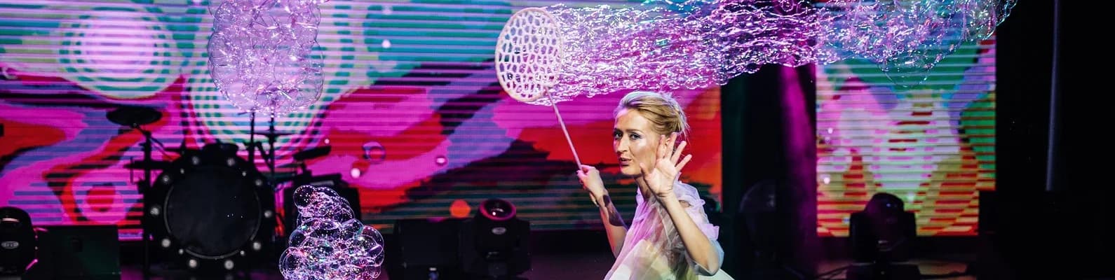Шоу мыльных пузырей Евгении Колесник
